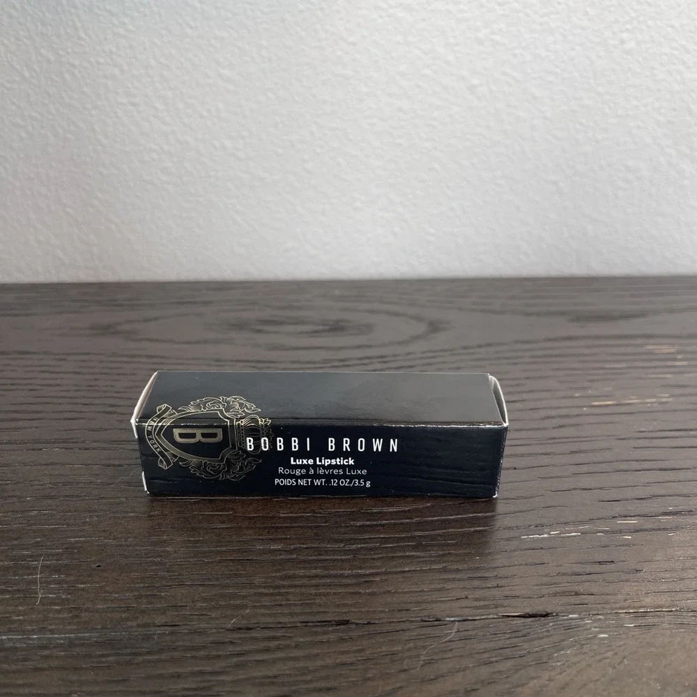 NEW NIB Bobbi Brown Lip Color LUXE Lipstick Full Size .13 oz NEW YORK SUNSET